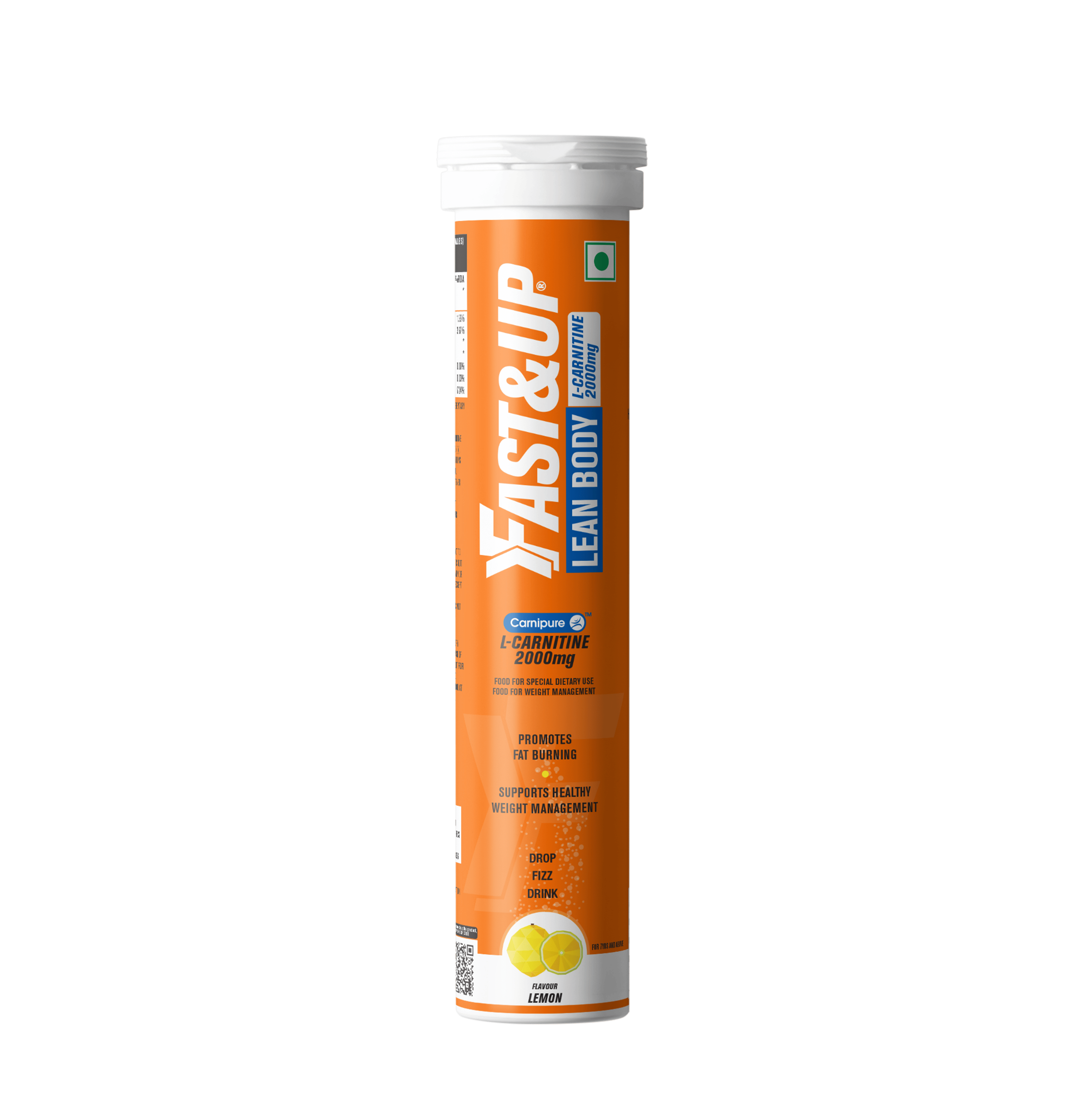 FAST/UP LEAN BODY L-CARNITINE 2000MG ORANGE 20TAB